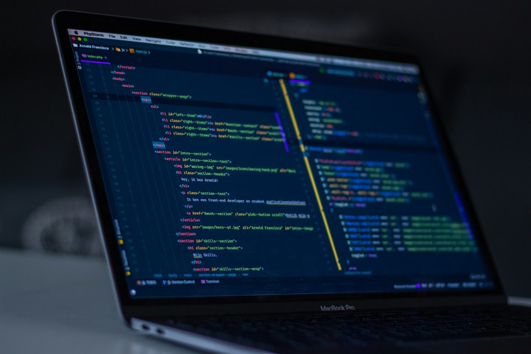 Code on a laptop screen, the kind of agent debugging LangSmith Engine aims to automate